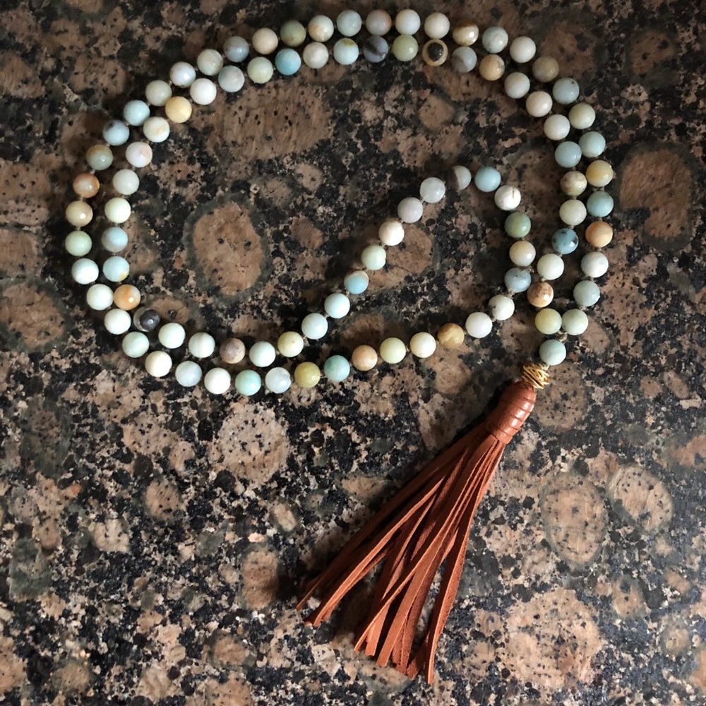 Bead and Tassel Necklace